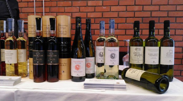 Χάρτης γεύσεων και σαμιώτικα κρασιά ΕΟΣΣ