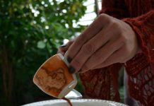 Afoggato με σαμιώτικο κρασί κι ελληνικό καφέ