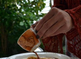 Afoggato με σαμιώτικο κρασί κι ελληνικό καφέ