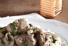 Ψαρονέφρι με γλυκό σαμιώτικο κρασί