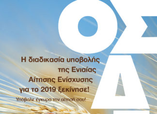 ΥΠΟΒΟΛΗΣ ΕΝΙΑΙΑΣ ΑΙΤΗΣΗΣ ΕΝΙΣΧΥΣΗΣ 2019
