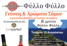 3 χρόνια «Φύλλο Φύλλο»: ΣΠΟΝΔΗ ΣΤΗ ΣΑΜΟ