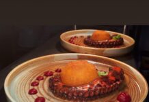 Τα νόστιμα νηστίσιμα: Χταπόδι με κόκκινο λάχανο, σαμιώτικο κρασί και φαβοκεφτέδες