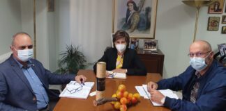 Συνάντηση της γ.γ. Αγροτικής Ανάπτυξης με εκπροσώπους του Οινοποιητικού Συνεταιρισμού της Σάμου