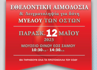 ΔΙΝΩ ΑΙΜΑ, ΜΟΙΡΑΖΟΜΑΙ Ζ Ω Η