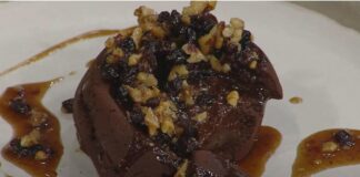 Σοκολατένια λάβα με «ερωτεύσιμο» σαμιώτικο κρασί