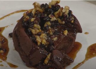 Σοκολατένια λάβα με «ερωτεύσιμο» σαμιώτικο κρασί