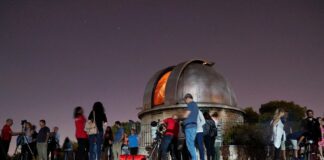 ΑΣΤΡΟΠΑΡΑΤΗΡΗΣΗ ΣΤΟ ΕΘΝΙΚΟ ΑΣΤΕΡΟΣΚΟΠΕΙΟ ΑΘΗΝΩΝ ΣΤΑ ΠΛΑΙΣΙΑ ΤΗΣ ΒΡΑΔΙΑΣ ΕΡΕΥΝΗΤΗ