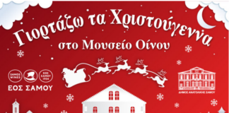 ΓΙΟΡΤΑΖΩ ΤΑ ΧΡΙΣΤΟΥΓΕΝΝΑ ΣΤΟ ΜΟΥΣΕΙΟ ΟΙΝΟΥ προσφέροντας στην τρίτη ηλικία