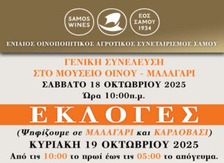 ΕΚΛΟΓΕΣ ΓΙΑ ΤΗΝ ΑΝΑΔΕΙΞΗ ΟΡΓΑΝΩΝ ΤΟΥ ΕΟΣ ΣΑΜΟΥ