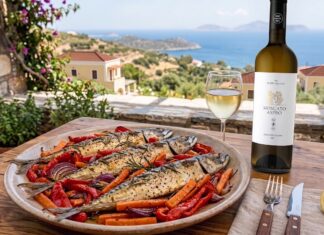 Και τον Αύγουστο… κολιός, με Μοσχάτο Άσπρο Σάμου