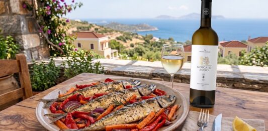 Και τον Αύγουστο… κολιός, με Μοσχάτο Άσπρο Σάμου