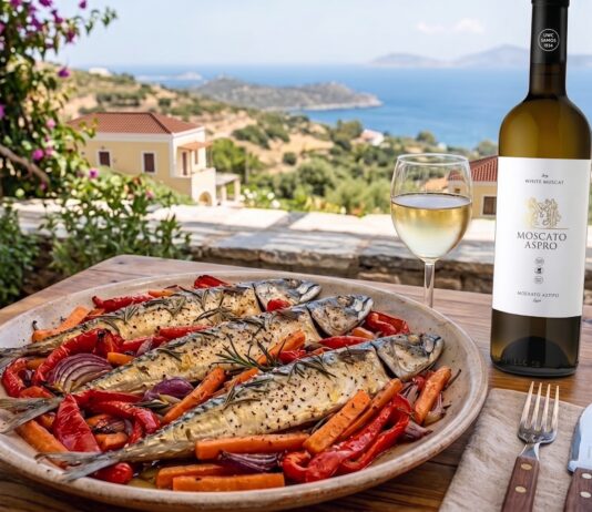 Και τον Αύγουστο… κολιός, με Μοσχάτο Άσπρο Σάμου